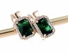 exklusive swarovski vergoldete ohrringe