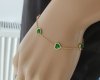 ARMBAND GOLD CELEBRITY EDELSTAHL