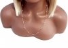 Gold vergoldete Kette 18 Karat Xuping