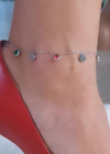 ARMBAND, SILBER CELEBRITY EDELSTAHL