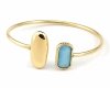 ARMBAND GOLD CELEBRITY EDELSTAHL