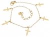 ARMBAND GOLD CELEBRITY EDELSTAHL