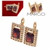 exklusive swarovski vergoldete ohrringe