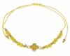 GOLDENES ARMBAND MIT EDELSTAHL