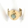 Ring 18,30 mm, goldener Edelstahl