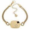 ARMBAND GOLD CELEBRITY EDELSTAHL