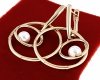 exclusive swarovski gold-plated earrings
