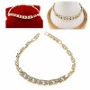 gold bracelet for a gold-plated leg
