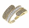 gold ring 17,00mm. gold-plated engagement xuping