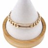 gold bracelet for a gold-plated leg