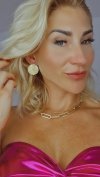 gold earrings made of stainless steel