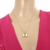 GOLD CHAIN NECKLACE celebrity STAINLESS STEEL