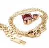 GOLD CHAIN NECKLACE celebrity STAINLESS STEEL