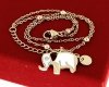 BRACELET GOLD CELEBRITY STAINLESS STEEL
