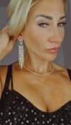 EARRINGS GOLD LONG ZIRCONIA WEDDING WEDDING