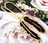 gold earrings made of stainless steel