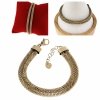 BRACELET GOLD CELEBRITY STAINLESS STEEL