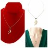 GOLD CHAIN NECKLACE celebrity STAINLESS STEEL