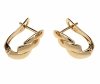 gold plated earrings with exclusive cubic zirconia