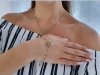 GOLD CHAIN NECKLACE celebrity STAINLESS STEEL