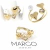 ring 18,30mm gold stainless steel
