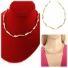 GOLD CHAIN NECKLACE celebrity STAINLESS STEEL