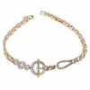 gold-plated 18k gold bracelet