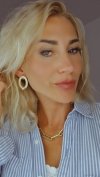 gold earrings made of stainless steel