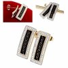 gold earrings made of stainless steel