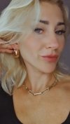 gold plated earrings with exclusive cubic zirconia