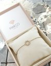 BRACELET GOLD CELEBRITY STAINLESS STEEL