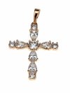 gold pendant 18k shiny xuping