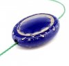 Glass beads faceted strands