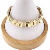 gold bracelet for a gold-plated leg