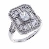 gold ring 18,60mm. gold-plated engagement xuping
