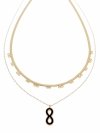 GOLD CHAIN NECKLACE celebrity STAINLESS STEEL