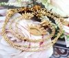 GOLD CHAIN NECKLACE celebrity STAINLESS STEEL