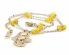 BRACELET GOLD CELEBRITY STAINLESS STEEL