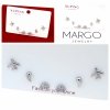 gold plated earrings with exclusive cubic zirconia