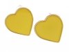gold plated earrings with exclusive cubic zirconia