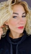 gold earrings made of stainless steel