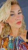 gold earrings made of stainless steel