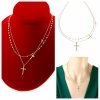 GOLD CHAIN NECKLACE celebrity STAINLESS STEEL
