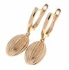 gold plated earrings with exclusive cubic zirconia