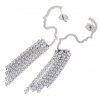 gold earrings made of stainless steel