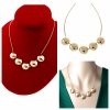 GOLD CHAIN NECKLACE celebrity STAINLESS STEEL