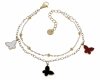 BRACELET GOLD CELEBRITY STAINLESS STEEL