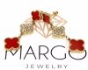 gold earrings made of stainless steel