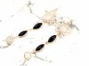 gold plated earrings with exclusive cubic zirconia