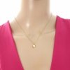GOLD CHAIN NECKLACE celebrity STAINLESS STEEL